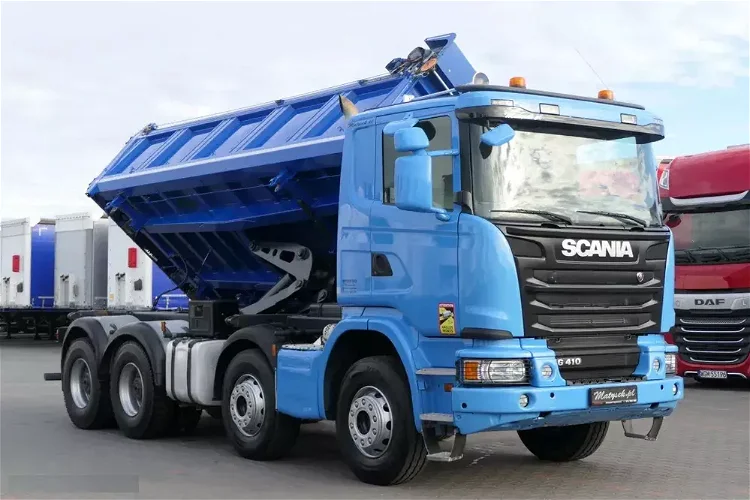 Scania G410 / 8x4 / WYWROTKA 2 STR / MEILLER KIPPER / BORDMATIC / EURO 6 zdjęcie 16