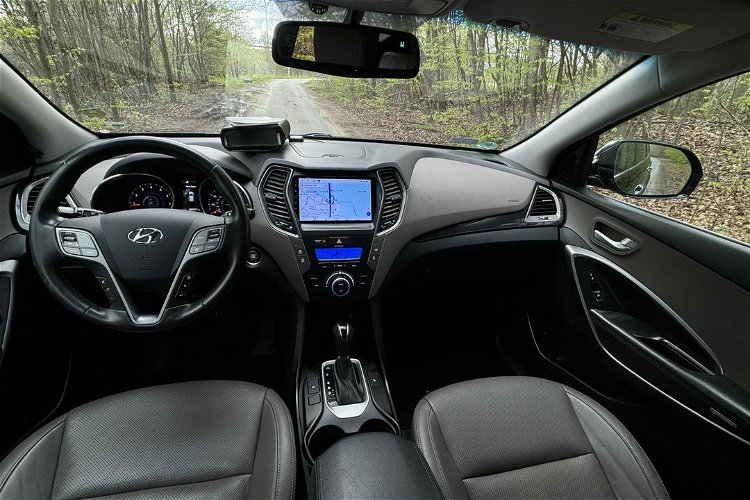 Hyundai Grand Santa Fe 3.3 v6 7 osób skory Navi ledy bezwypadkowy CarPlay dvd tv zamiana gwar zdjęcie 28