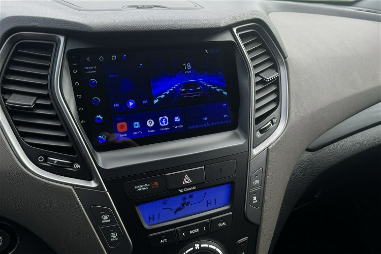 Hyundai Grand Santa Fe 3.3 v6 7 osób skory Navi ledy bezwypadkowy CarPlay dvd tv zamiana gwar zdjęcie 5