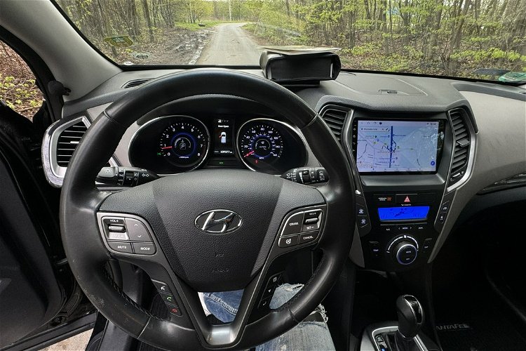 Hyundai Santa Fe 3.3 v6 7 osób skory Navi ledy bezwypadkowy CarPlay dvd tv zamiana gwar zdjęcie 23