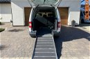 Volkswagen Caddy 15r. long podjazd dla inwalidów rampa wózek webasto 6 osobowy zdjęcie 1