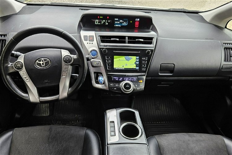Toyota Prius+ 1.8 HSD 136KM Skóra Hand free 7 osobowy Bezwypadkowy zdjęcie 36