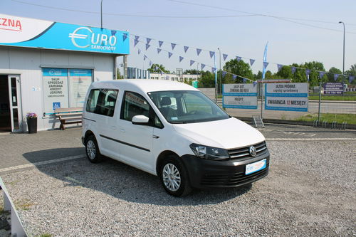 Volkswagen Caddy F-Vat, osobowy, drzwi-przesuwne, gwarancja, salon-polska, 