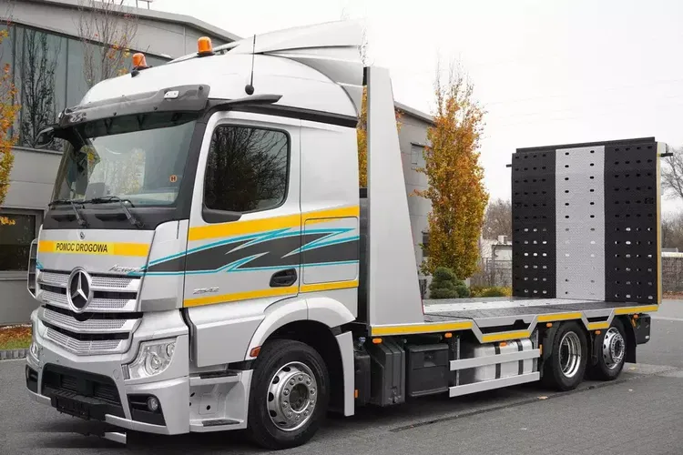 Mercedes Actros 2542 MP5 6×2 E6 / NOWA LAWETA 2023 / skrętna oś zdjęcie 2