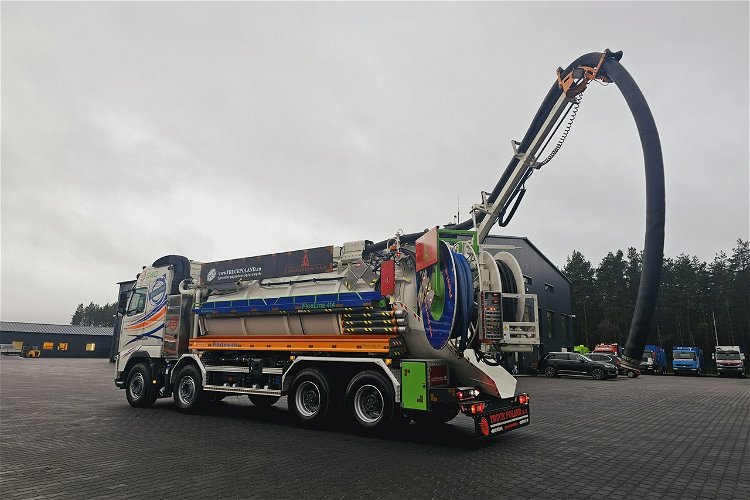Volvo WUKO LARSEN FLEX LINE 414 ADR do zbierania odpadów płynnych ADR asenizacyjny separator beczka odpady czyszczenie kanalizacja WUKO zdjęcie 29