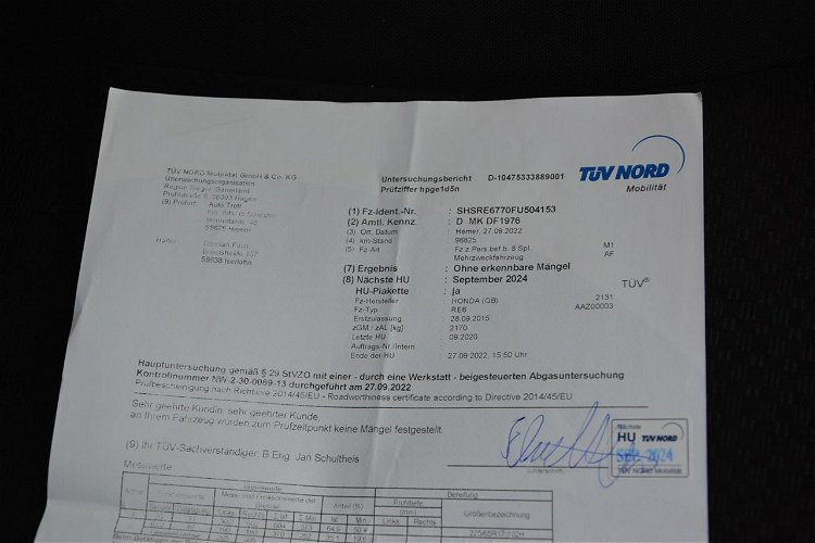 Honda CR-V 1.6i-DTEC(120KM) Lift Ledy Kamera Duża Navi 2xParkt Alu17 z Niemiec zdjęcie 29