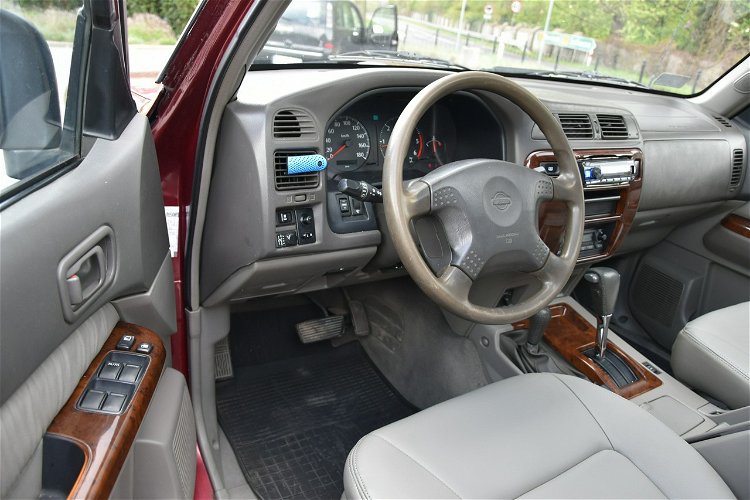 Nissan Patrol GRII Y61 3.0td 158KM Automat 2001r. long Cieżarowy 2os. VAT1 KLIMA zdjęcie 10