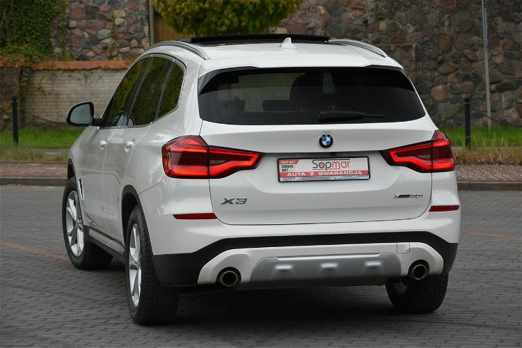 BMW X3 XDrive30i 252KM 2020r. 4x4 X-line FullLED Kamera 3xklima NAVi Panorama zdjęcie 18