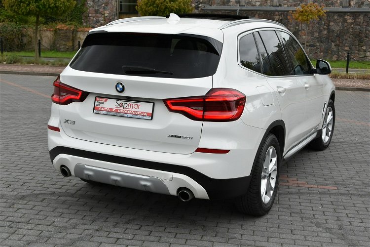 BMW X3 XDrive30i 252KM 2020r. 4x4 X-line FullLED Kamera 3xklima NAVi Panorama zdjęcie 20