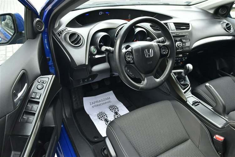 Honda Civic 1.8i-VTEC 141KM 2015r. ALU Kamera Led Isofix zdjęcie 14