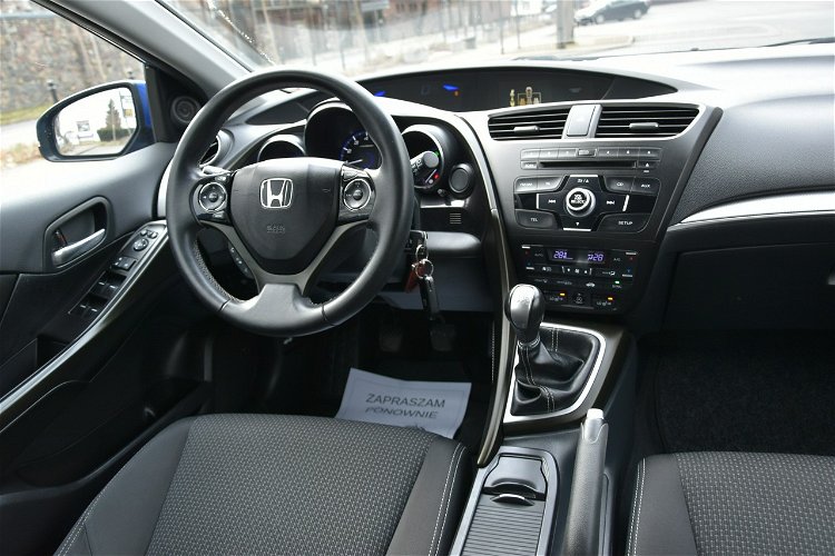 Honda Civic 1.8i-VTEC 141KM 2015r. ALU Kamera Led Isofix zdjęcie 16