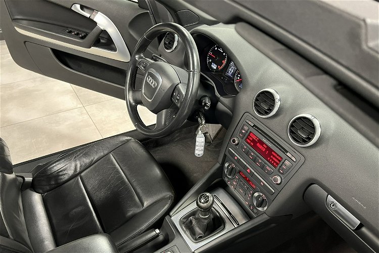 Audi A3 1.9 TDI 105KM I Lift Kabriolet Klimatronic ALU 18 Tempomat Z DE zdjęcie 30