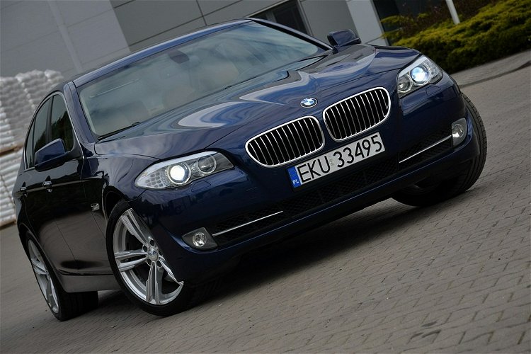 BMW 535 Zarejestrowana 535i 306KM Bi-Xenon Jasna skóra komfroty pamięci zdjęcie 21