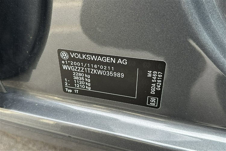Volkswagen Touran 1.6 TDi 115KM Highline / I-właściciel / zdjęcie 21
