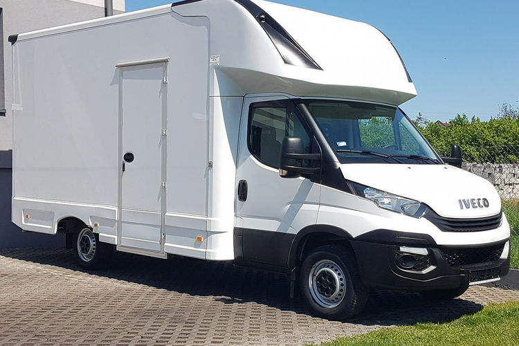 Iveco Daily 35S14 KONTENER NISKOPODŁOGOWY4.31x2.23x2.42 KLIMA FOODTRUCK SKLEP KAMPER zdjęcie 1