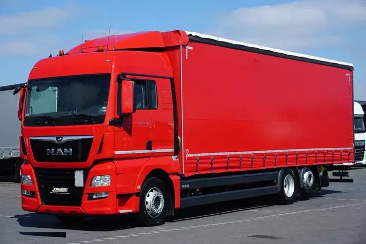 MAN TGX / 26.360 / ACC / E 6 / FIRANKA / 23 PALETY / DŁ. 9.4 M zdjęcie 1