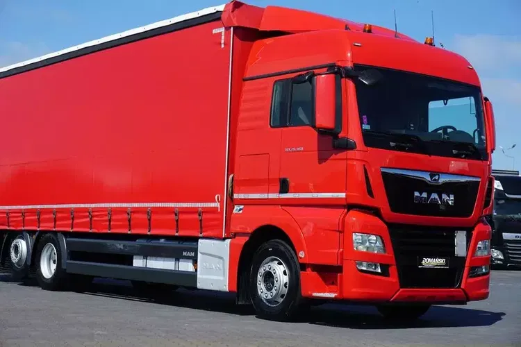 MAN TGX / 26.360 / ACC / E 6 / FIRANKA / 23 PALETY / DŁ. 9.4 M zdjęcie 27