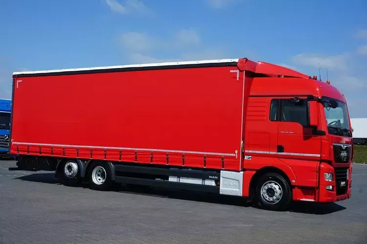 MAN TGX / 26.360 / ACC / E 6 / FIRANKA / 23 PALETY / DŁ. 9.4 M zdjęcie 4