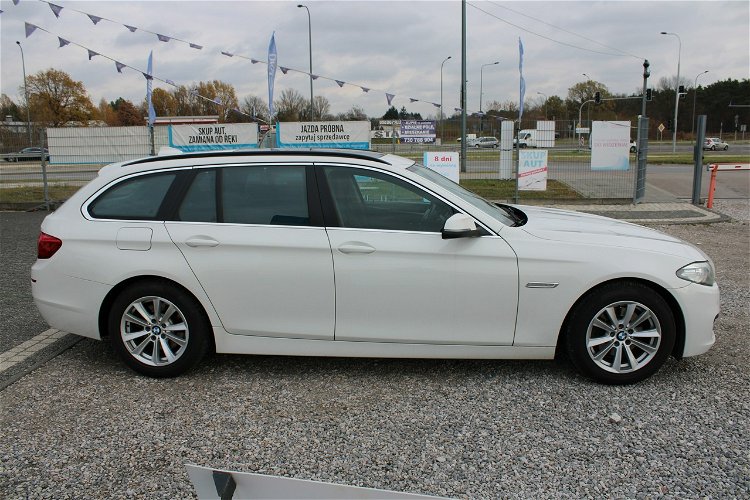 BMW 520 F-Marża, gwarancja, kombi, biały.184KM zdjęcie 14