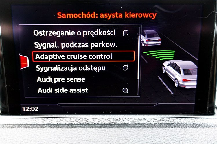 Audi A3 S-Line/SPORT Panorama AUTOMAT 3LATA Gwarancja I-wł Kraj Bezwypad FV23% 4x2 zdjęcie 24
