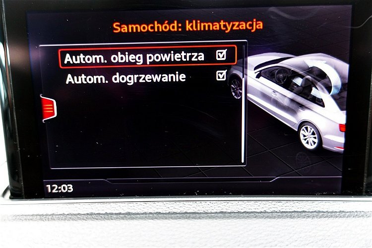 Audi A3 S-Line/SPORT Panorama AUTOMAT 3LATA Gwarancja I-wł Kraj Bezwypad FV23% 4x2 zdjęcie 25