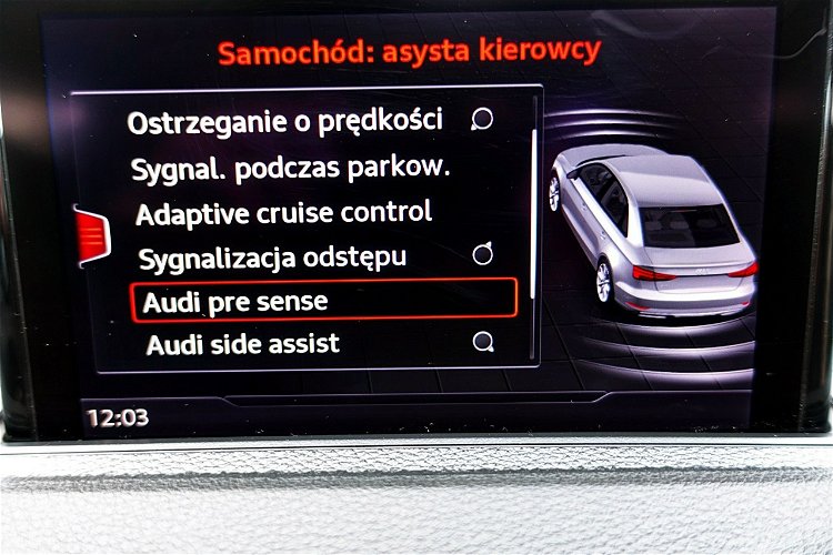Audi A3 S-Line/SPORT Panorama AUTOMAT 3LATA Gwarancja I-wł Kraj Bezwypad FV23% 4x2 zdjęcie 28