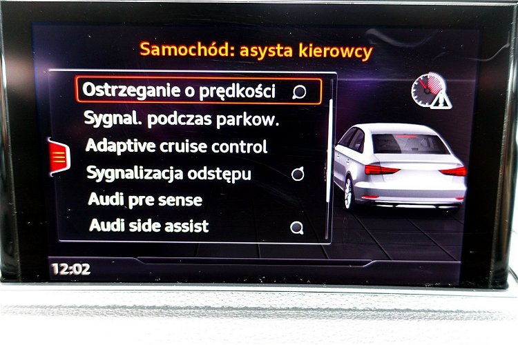 Audi A3 S-Line/SPORT Panorama AUTOMAT 3LATA Gwarancja I-wł Kraj Bezwypad FV23% 4x2 zdjęcie 40
