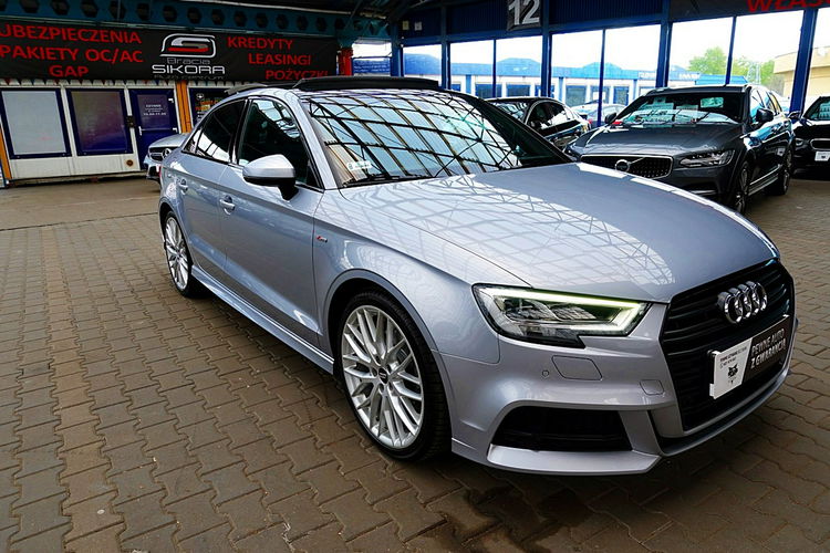 Audi A3 S-Line/SPORT Panorama AUTOMAT 3LATA Gwarancja I-wł Kraj Bezwypad FV23% 4x2 zdjęcie 62
