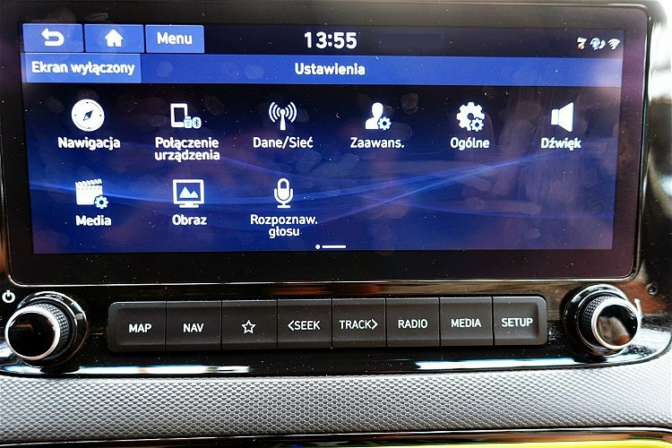 Hyundai Kona HYBRID Automat Skóra+Led NAVI 3 Lata GWARANCJI 1WŁ Kraj Bezwypad F23% 4x2 zdjęcie 24