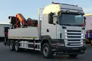 Scania R 480 / 6X4 / SKRZYNIOWY- 6,2 M + HDS PALFINGER PK 40000 + FLY JIB - 26,4 M / PILOT / SIODEŁKO / zdjęcie 19