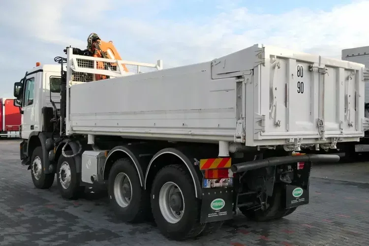 Mercedes ACTROS 3244 / 8 X 4 / 2 STR WYWROTKA + HDS ATLAS 116.3 /  / EPS + SPRZĘGŁO / zdjęcie 16