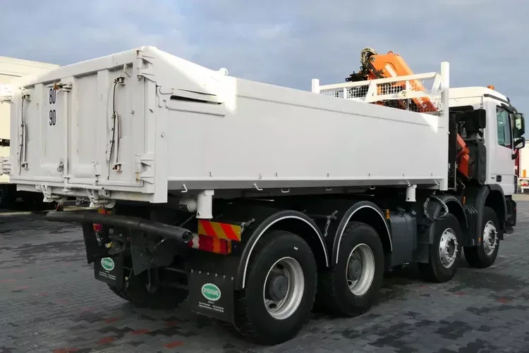 Mercedes ACTROS 3244 / 8 X 4 / 2 STR WYWROTKA + HDS ATLAS 116.3 /  / EPS + SPRZĘGŁO / zdjęcie 17