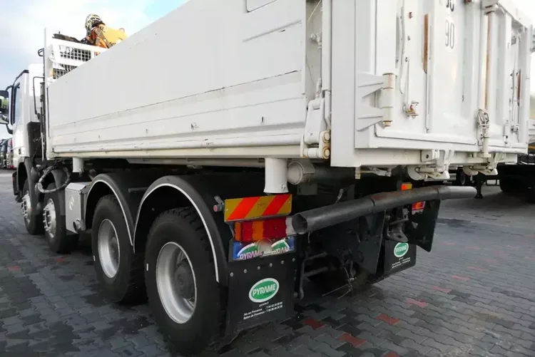 Mercedes ACTROS 3244 / 8 X 4 / 2 STR WYWROTKA + HDS ATLAS 116.3 /  / EPS + SPRZĘGŁO / zdjęcie 23