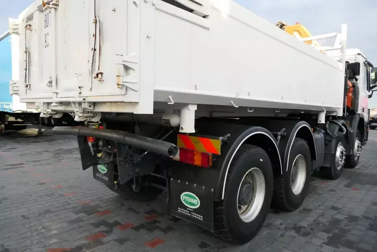 Mercedes ACTROS 3244 / 8 X 4 / 2 STR WYWROTKA + HDS ATLAS 116.3 /  / EPS + SPRZĘGŁO / zdjęcie 24