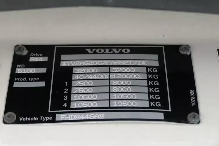 Volvo FH 460 / 8X4 / PLATFORMA/ HDS FASSI F455 + PRZYCZEPA TANDEM METACO/ 7, 5 M zdjęcie 32