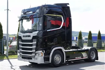 Scania S 450 / RETARDER / SKÓRY / EKSPRES / OPONY 100 % / 2019 ROK