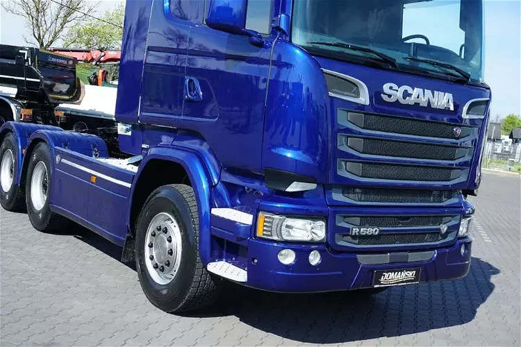 Scania R 580 / V 8 / EURO 6 / ACC / 6 X 4 / RETARDER / DMC 60 000 KG / HYDRAULIKA zdjęcie 27