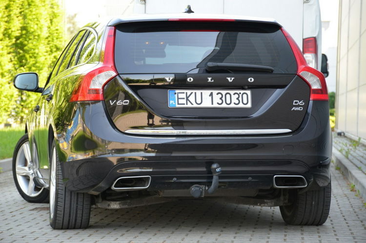 Volvo V60 2.4D6 AWD Plug-in Hybrid Led Serwis Grz.kierownica Kamera Navi Skóra zdjęcie 8