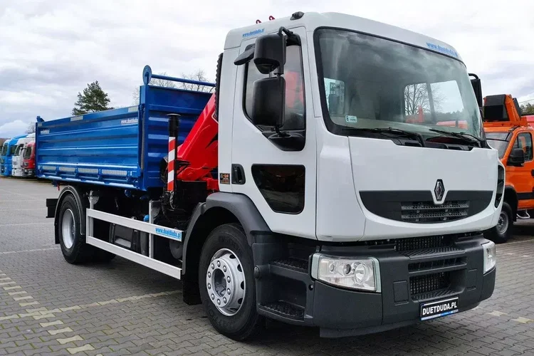 Renault PREMIUM 18.280 4x2 HDS Fassi F110+Wywrotka Ład-8220kg DMC 18ton zdjęcie 23