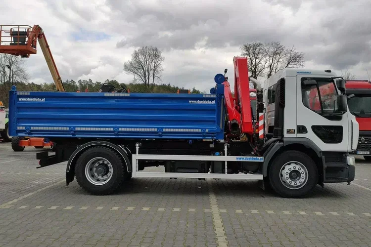 Renault PREMIUM 18.280 4x2 HDS Fassi F110+Wywrotka Ład-8220kg DMC 18ton zdjęcie 8
