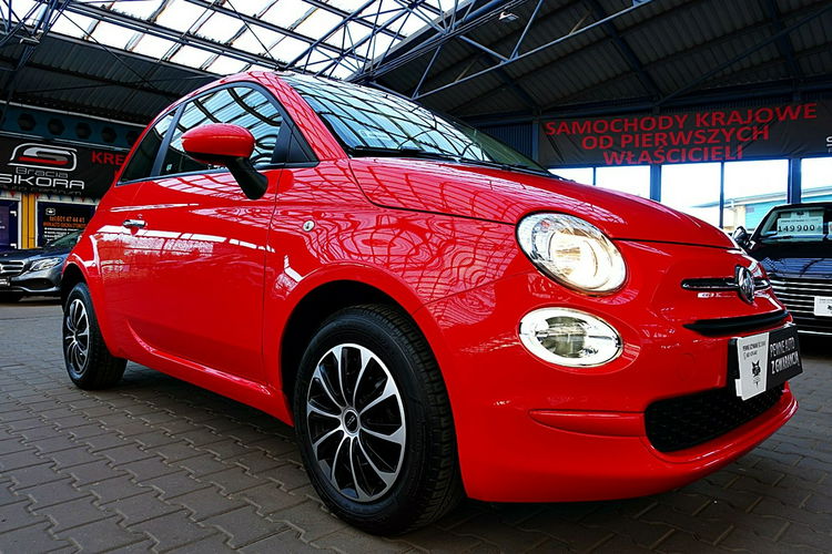 Fiat 500 3Lata GWARANCJA I-wł Kraj Bezwypadkowy PARKTRONIC 9XAirbag 1.2i IDEAŁ 4x2 zdjęcie 51