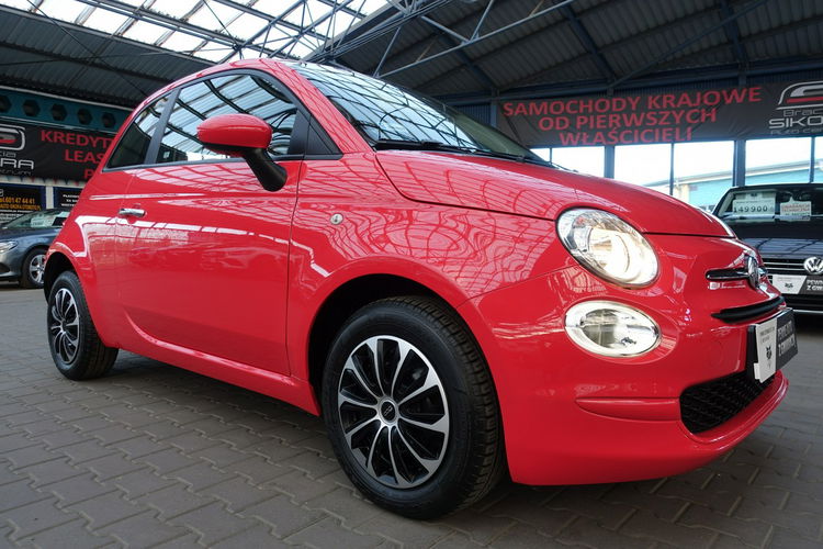 Fiat 500 3Lata GWARANCJA I-wł Kraj Bezwypadkowy PARKTRONIC 9XAirbag 1.2i IDEAŁ 4x2 zdjęcie 54