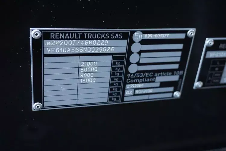 Renault T 520 / EURO 6 / ACC / HIGH CAB / RETARDER / I - COOL / NOWY MODEL zdjęcie 11