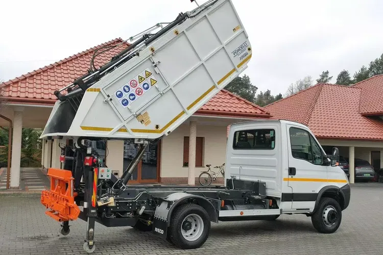 Iveco Daily 65C14 LPG 3.0 Wywrot Śmieciarka Mały Przebieg zdjęcie 14