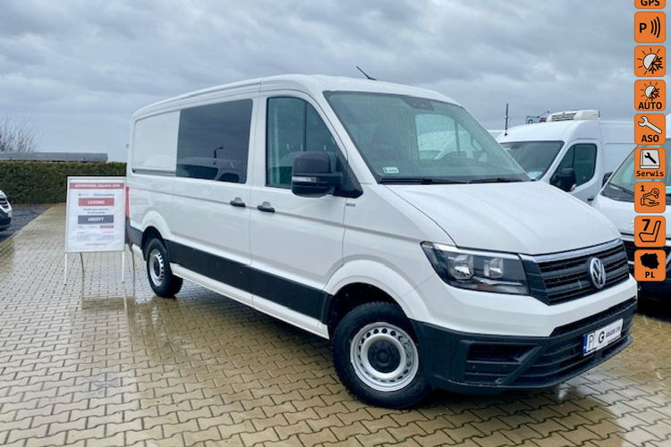 Volkswagen Crafter SALON PL / DOKA 7- OSÓB / L2H1 / TEMPOMAT / KLIMA / GWARANCJA zdjęcie 1