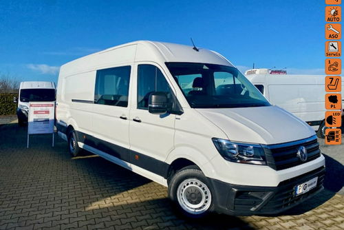 Volkswagen Crafter SALON PL / DOKA 7- OSÓB / SUPER MAXI XXXL / TEMPOMAT / GWARANCJA