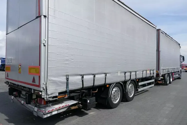 MAN TGX 540 / ZESTAW TANDEM PRZEJAZDOWY / 2 x WINDA ZAŁADOWCZA / EEV / KLIMA POSTOJOWA /SKÓRY / SPROWADZONY / zdjęcie 10