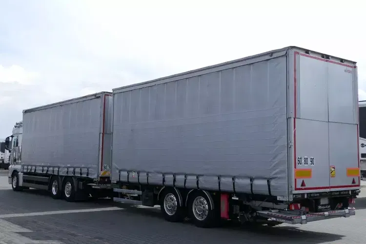 MAN TGX 540 / ZESTAW TANDEM PRZEJAZDOWY / 2 x WINDA ZAŁADOWCZA / EEV / KLIMA POSTOJOWA /SKÓRY / SPROWADZONY / zdjęcie 3