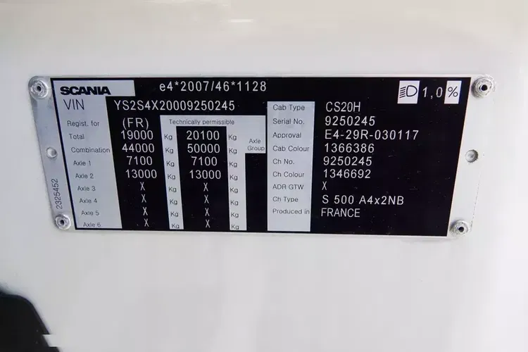 Scania S 500 / RETARDER / KLIMA POSTOJOWA / 2019 ROK zdjęcie 36