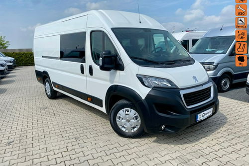 Peugeot Boxer SALON PL / DOKA 7 OSÓB / L4H2 MAXI / KLIMA / KAMERA / GWARANCJA